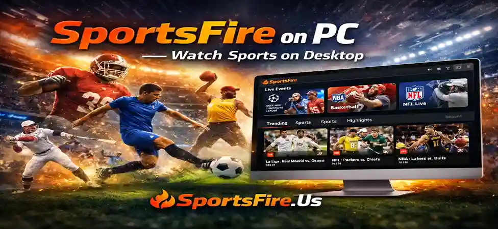 SportsFire on PC – Watch Sports on Desktop